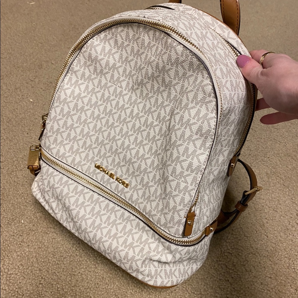 Michael Kors backpack and wallet